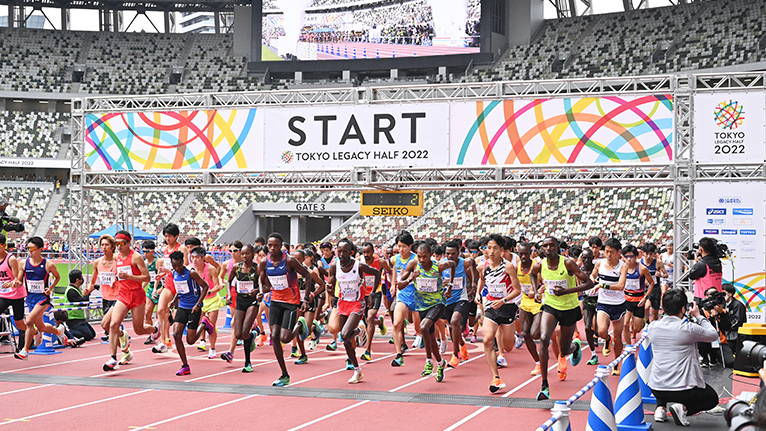 シティーハーフマラソン スタッフジャンパー 東京オリンピックパラリンピック 記念 シティーハーフマラソン スタッフジャンパー 東京オリンピック