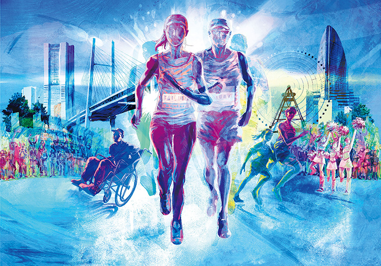 PUMAが「横浜マラソン2024」に初協賛。エントリー枠が広がった大会エントリーは5月15日まで