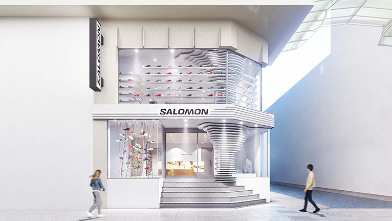 Salomonが、関西初の直営店「サロモンストア 大阪 心斎橋」を5月15日にグランドオープン