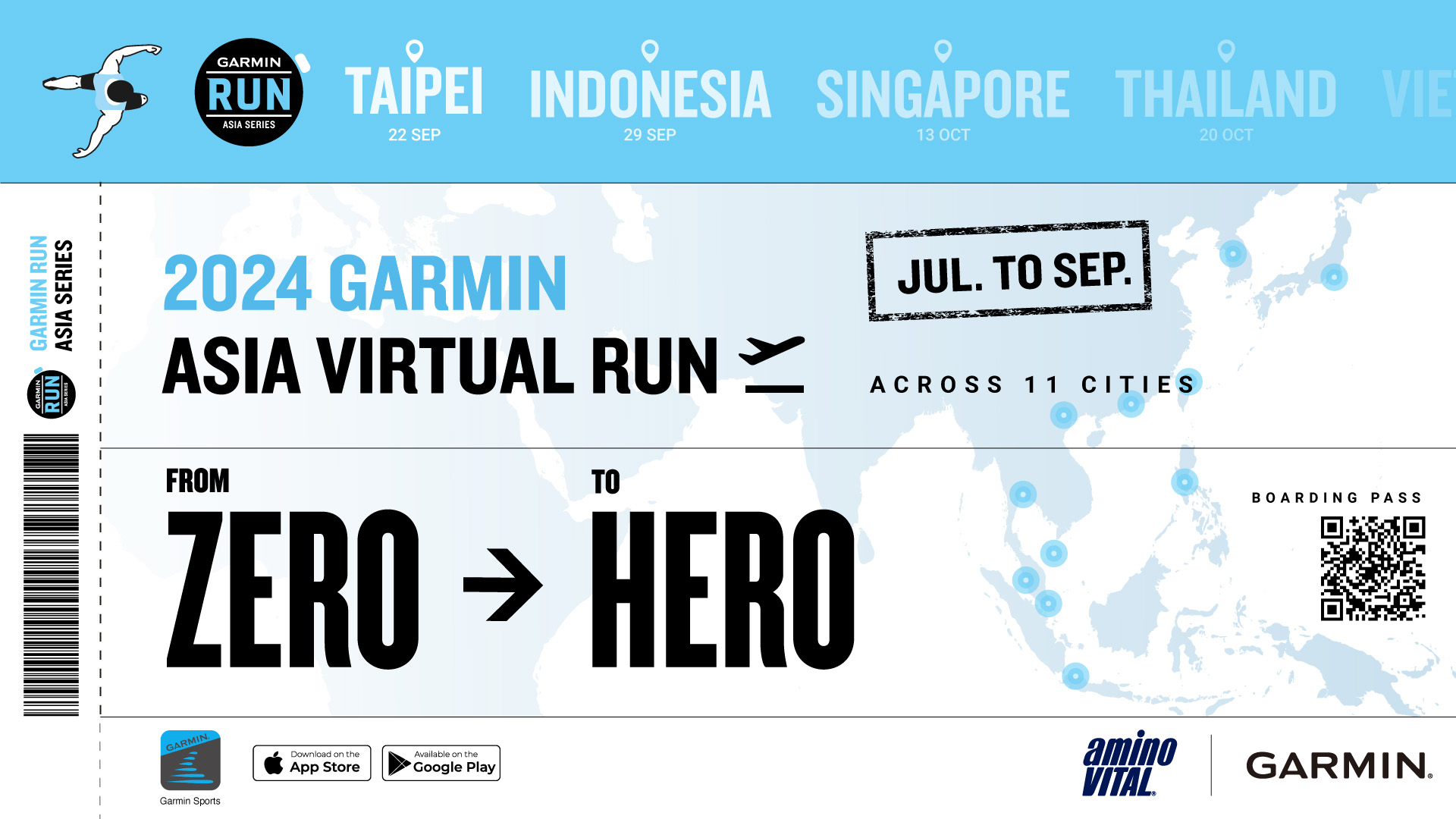 Garmin＜ガーミン＞愛用者はぜひチャレンジ。バーチャルランニングイベント「2024 GARMIN ASIA VIRTUAL RUN」が8月1日よりスタート