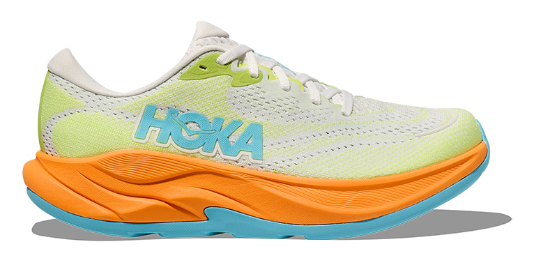 軽く、長距離での軽快な走りをサポートするHOKA＜ホカ＞の「RINCON」が一新。4代目モデルが7月15日より発売