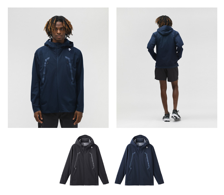 DESCENTE＜デサント＞独自のベンチレーションで、蒸れに対応する軽量「ランニングシェルジャケット」発売