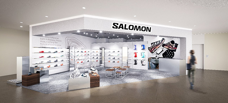 Salomon＜サロモン＞、大阪エリア2店舗目となる直営店が登場。8月30日ルクア大阪にオープン