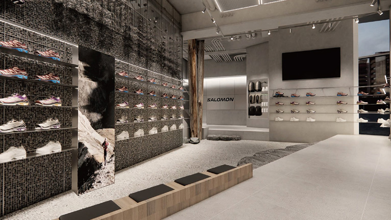 「SALOMON STORE TOKYO SHIBUYA」が、11月8日に移転拡大してリニューアルオープン