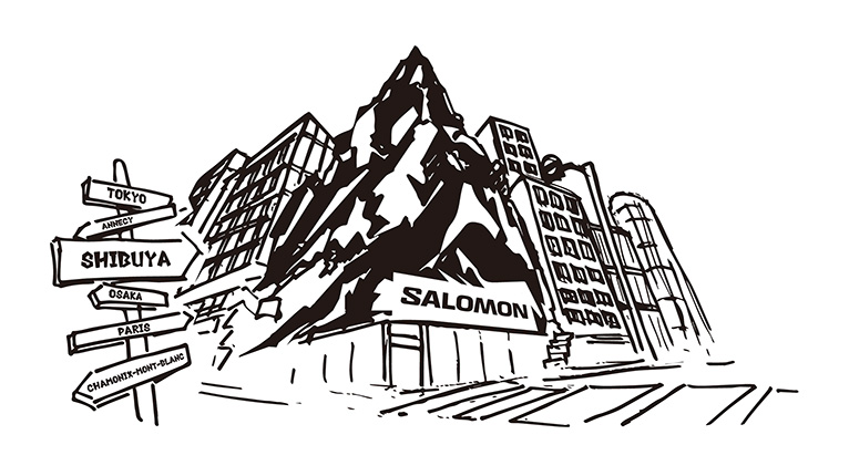 「SALOMON STORE TOKYO SHIBUYA」が、11月8日に移転拡大してリニューアルオープン