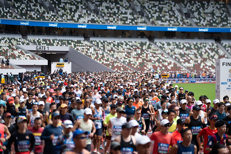 2024年のレースシーンを振り返る Vol.01 「東京レガシーハーフマラソン2024」