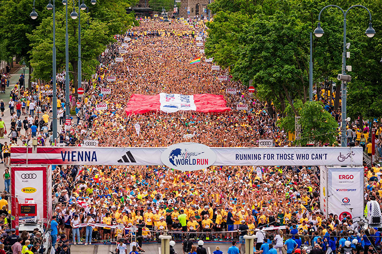 世界最大のチャリティーランイベント「Wings for Life World Run」が2025年5月4日に開催。参加ランナーの募集がスタート