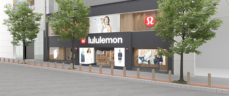 lululemon＜ルルレモン＞が、12月14日に日本最大の旗艦店を渋谷スクランブル交差点にオープン