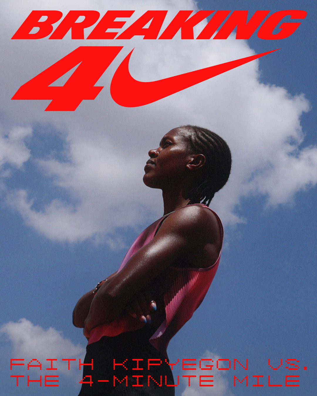 NIKE＜ナイキ＞が「Breaking4」を発表。フェイス・キピエゴンの1マイル4分切りへの挑戦を6月26日に実施