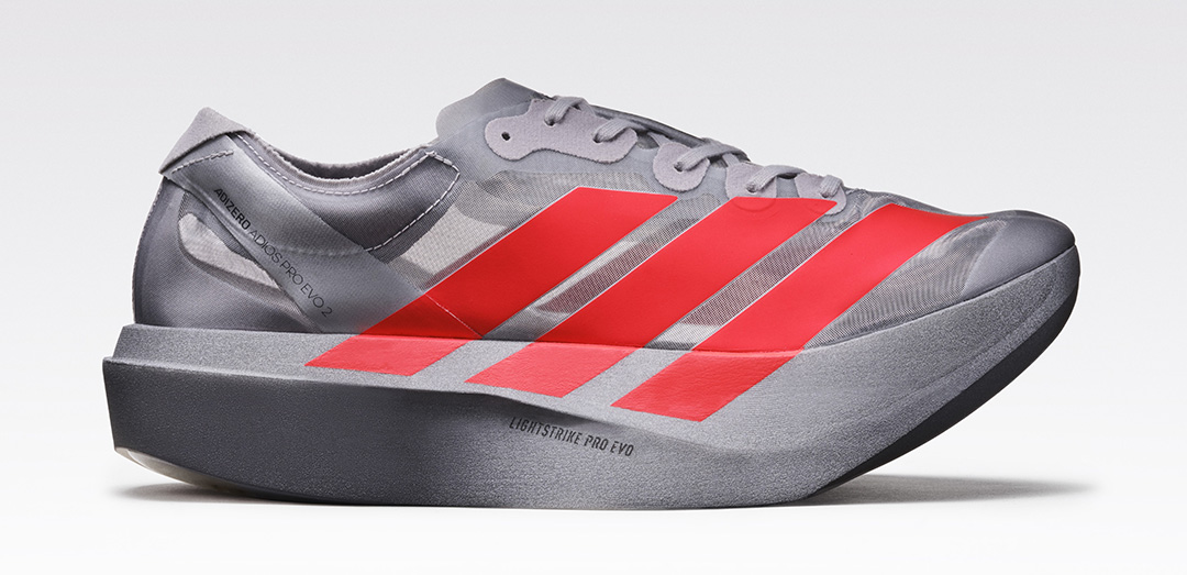 adidas＜アディダス＞から、記録破りのレーシングシューズの第2弾「ADIZERO ADIOS PRO EVO 2」が登場。5月下旬より発売