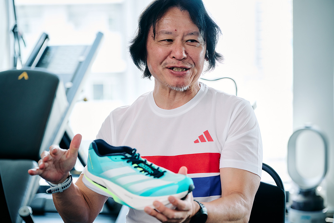 中野ジェームズ修一氏にadidas「アディゼロ」の魅力とシューズの履き分けについて聞いた