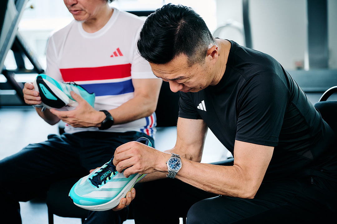 中野ジェームズ修一氏にadidas「アディゼロ」の魅力とシューズの履き分けについて聞いた