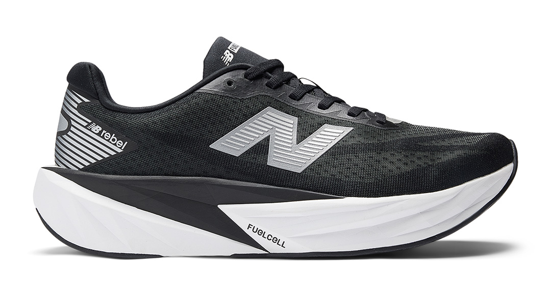 軽量性と反発性が自慢のNew Balance<ニューバランス>のニューモデル、「FuelCell Rebel v5」が7月1日より発売