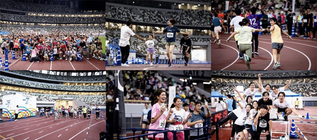 夜の国立競技場をバトンでつなぐリレーマラソン「TOKYO ナイトリレーフェス in 国立競技場」が10月17日に開催