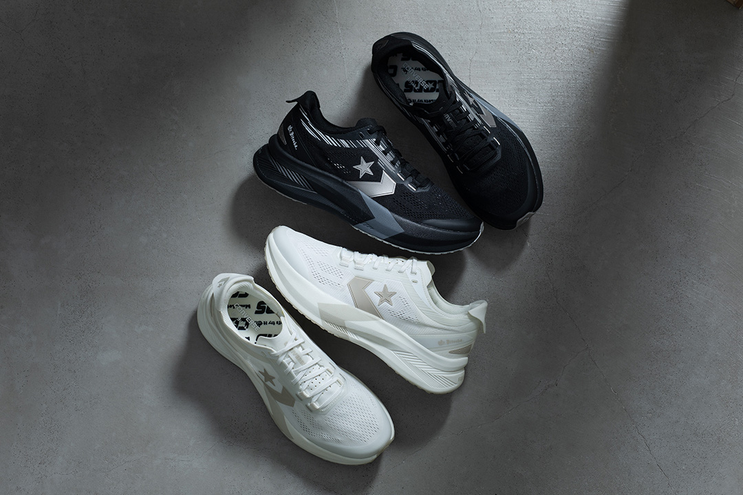 “走る楽しさ”を追求するCONVERSE RUNNING＜コンバース ランニング＞のコラボ第2弾。三津家貴也氏と共同開発した「CONS RUNREVOLVE / 3itsuka」に新色登場