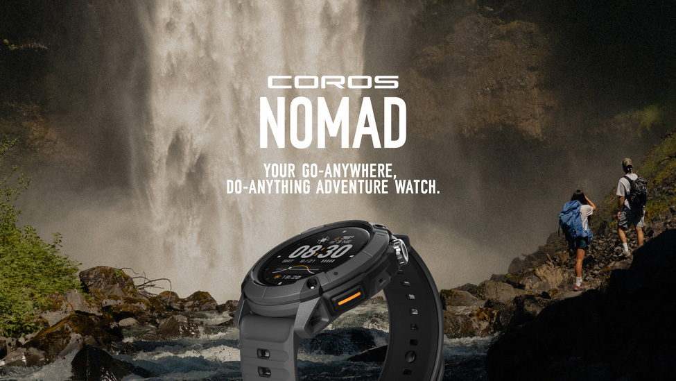 COROS＜カロス＞から、よりアウトドアアクティビティに強い「COROS NOMAD」が新登場