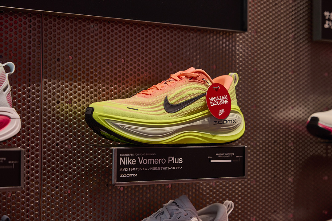 東京・原宿の旗艦店「NIKE HARAJUKU」が9月11日に移転してリニューアルオープン。ランニングの動作分析ツール「NSRL Form」も日本初導入