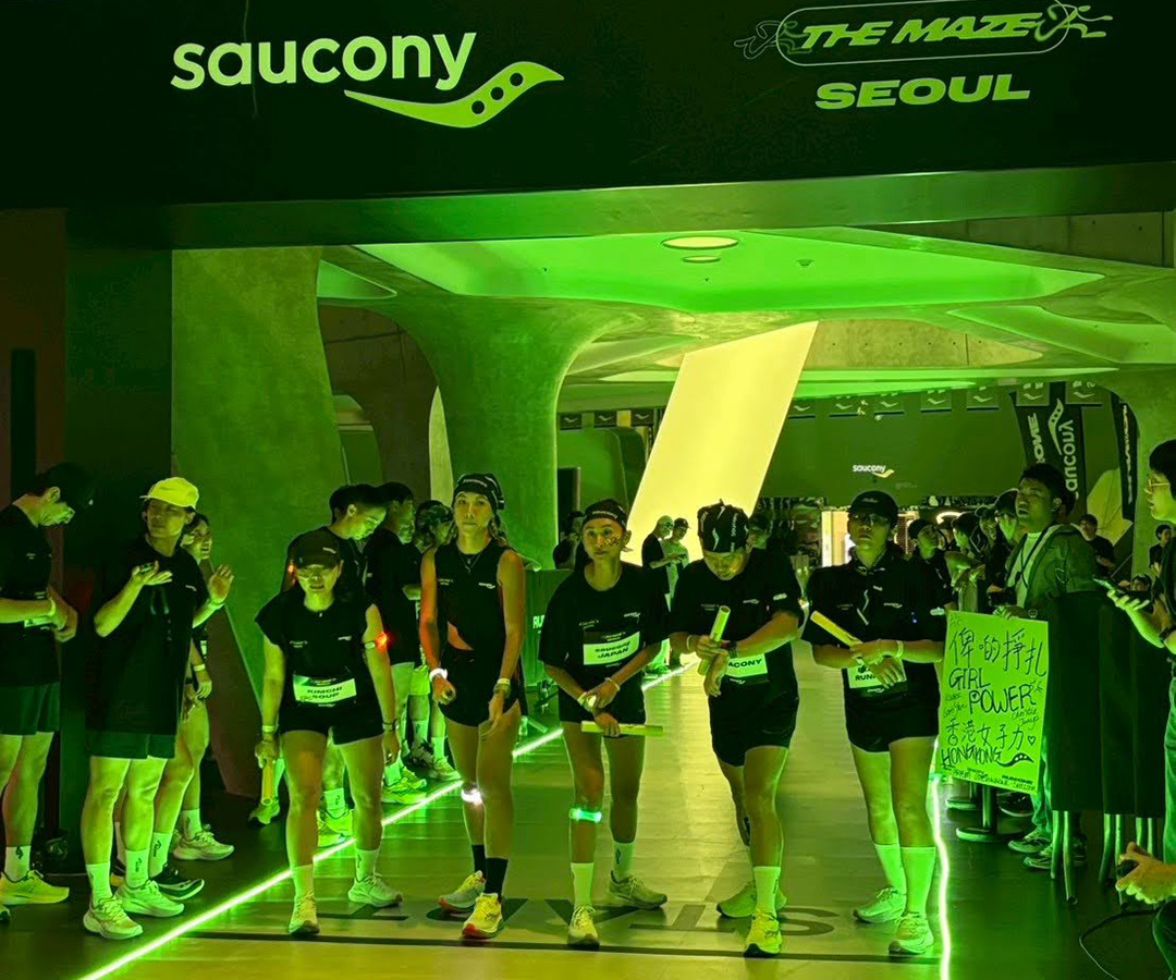 これまでにない斬新なランニングイベント
それが「SAUCONY THE MAZE SEOUL」だった!