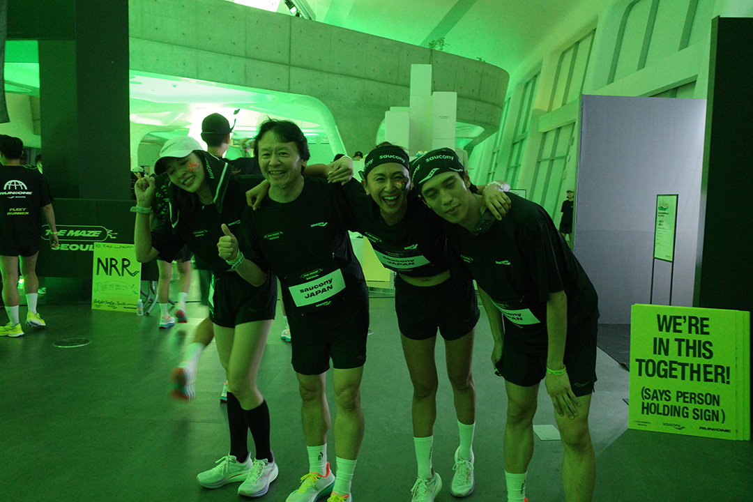 これまでにない斬新なランニングイベント
それが「SAUCONY THE MAZE SEOUL」だった!