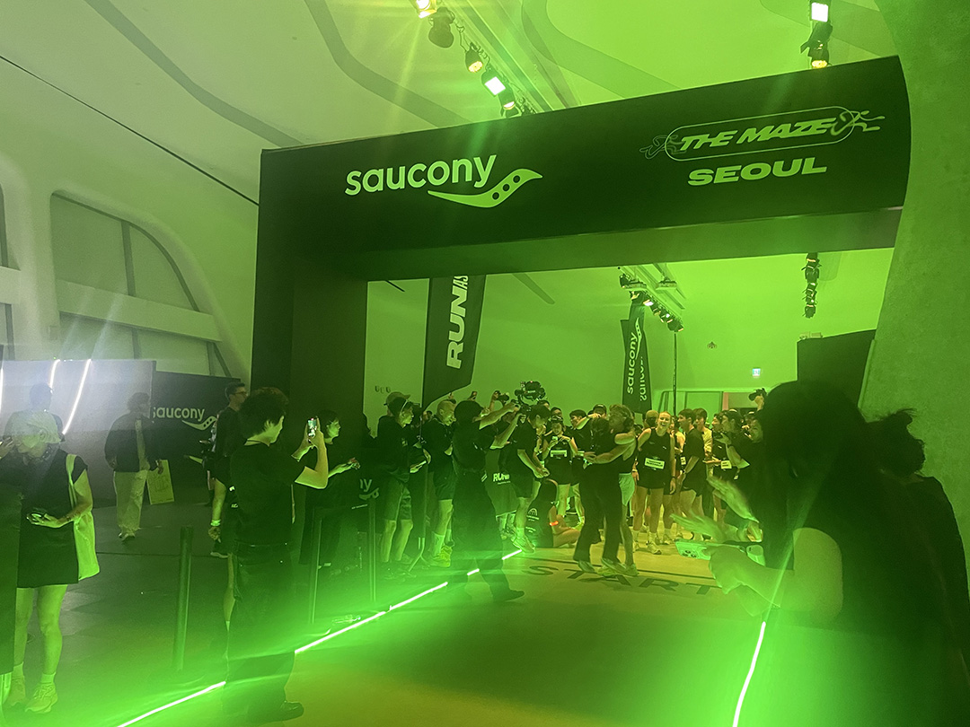 これまでにない斬新なランニングイベント それが「SAUCONY THE MAZE SEOUL」だった!