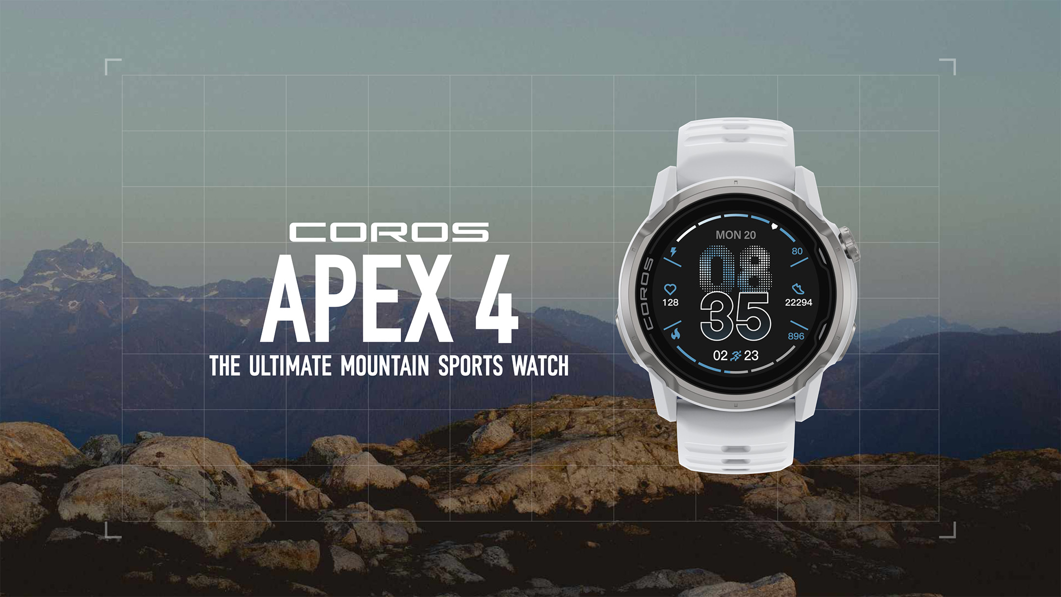 COROS＜カロス＞から、頂を目指す究極のマウンテンスポーツウォッチ「COROS APEX 4」が新登場