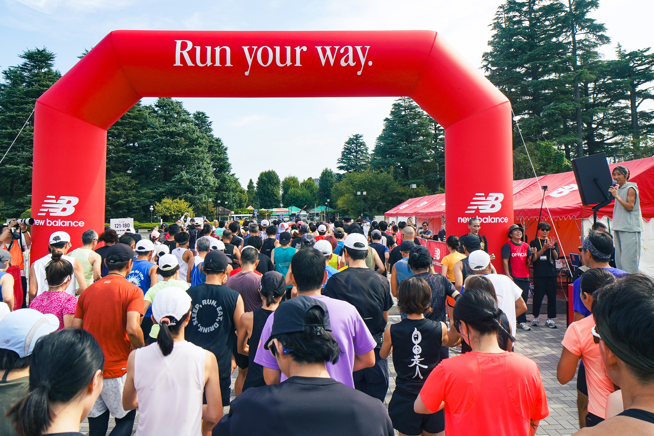 NB GAIEN 5K / Run your way. Park　New Balanceが初の公道レースとランフェスを開催