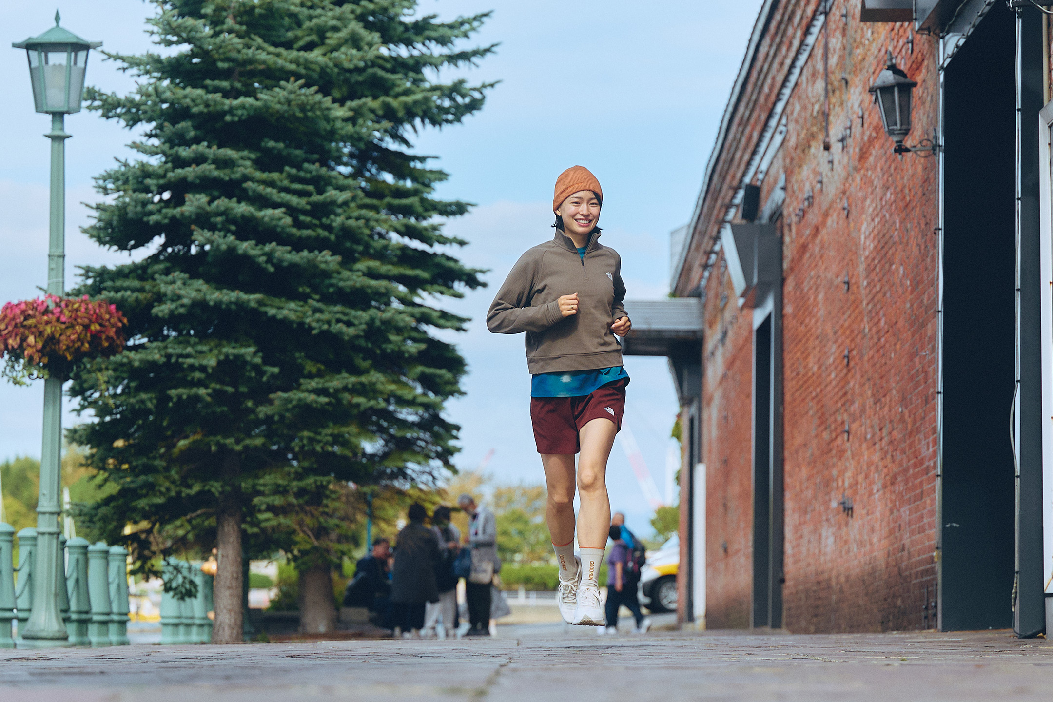 オンロードランニングもTHE NORTH FACEで走る時代が到来 ALTAMESA RDで歴史ある街函館を走った！