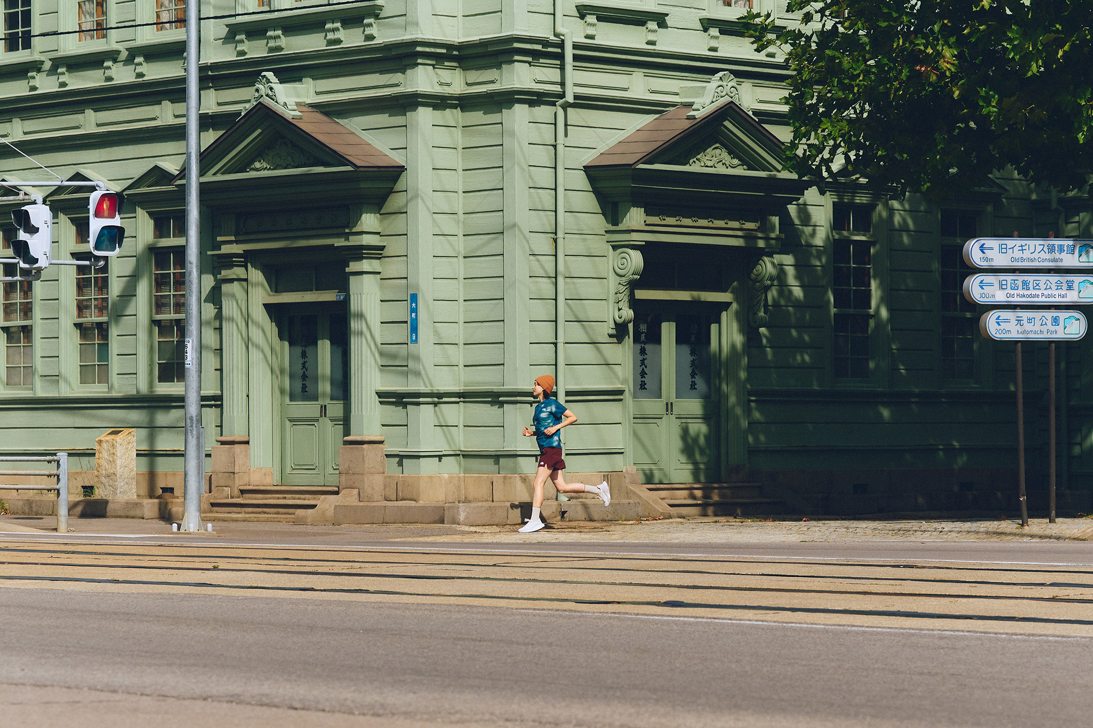 オンロードランニングもTHE NORTH FACEで走る時代が到来 ALTAMESA RDで歴史ある街函館を走った！