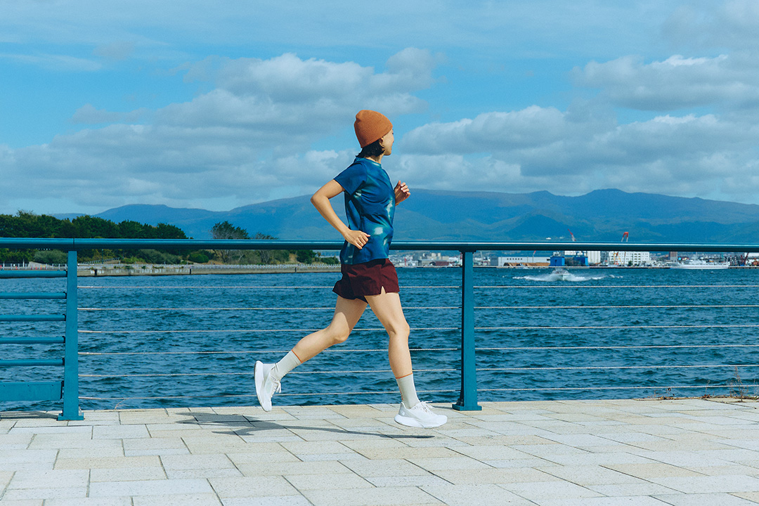 オンロードランニングもTHE NORTH FACEで走る時代が到来 ALTAMESA RDで歴史ある街函館を走った！