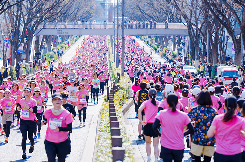 2026年3月22日開催の10kmランイベント、「渋谷・表参道 WOMEN’S RUN」のエントリー受付中