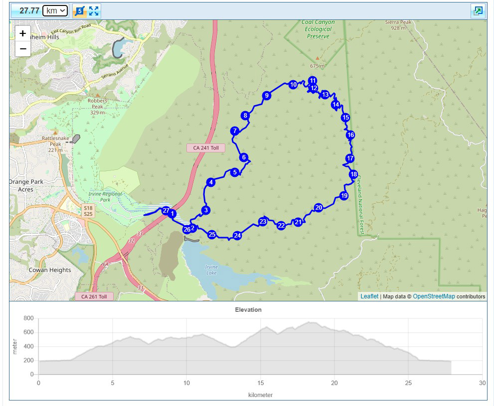 年に数日しか入れない「オレンジ郡のヨセミテ」で行われたトレイルランニングレース