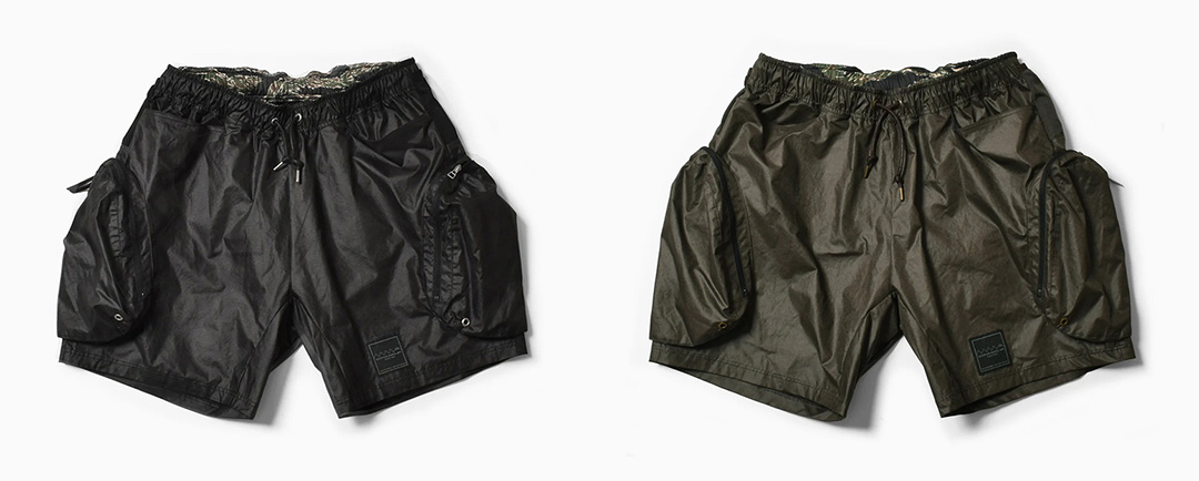 オーセンティックなワックスドコットンの風合いを持つMOUNTAIN MARTIAL ARTS<マウンテンマーシャルアーツ>のランショーツが発売中