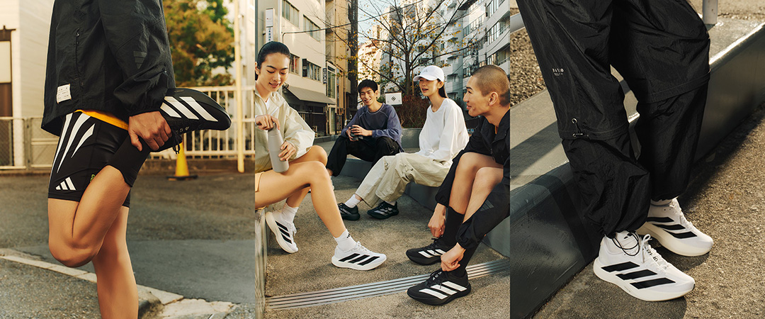 adidas＜アディダス＞から新アイテムが登場。新たなランニングアパレルコレクション「DAY//Ø」に、「EVO SL WOVEN」の新色も発売