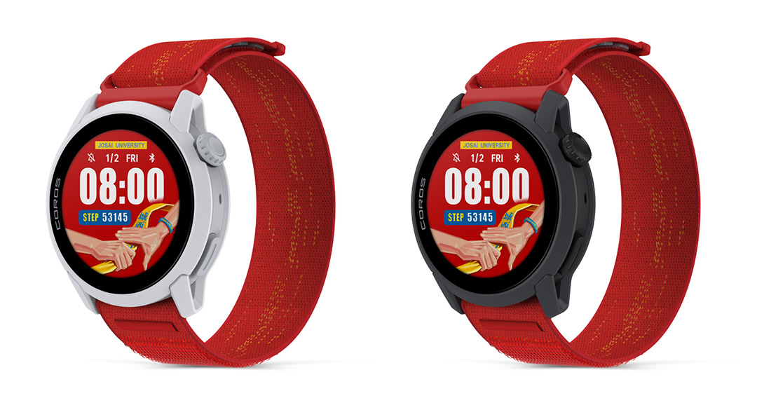 COROSから、箱根駅伝総合7位に食い込んだ城西大学男子駅伝部とコラボしたナイロンバンドが新登場。ただ今、予約販売中