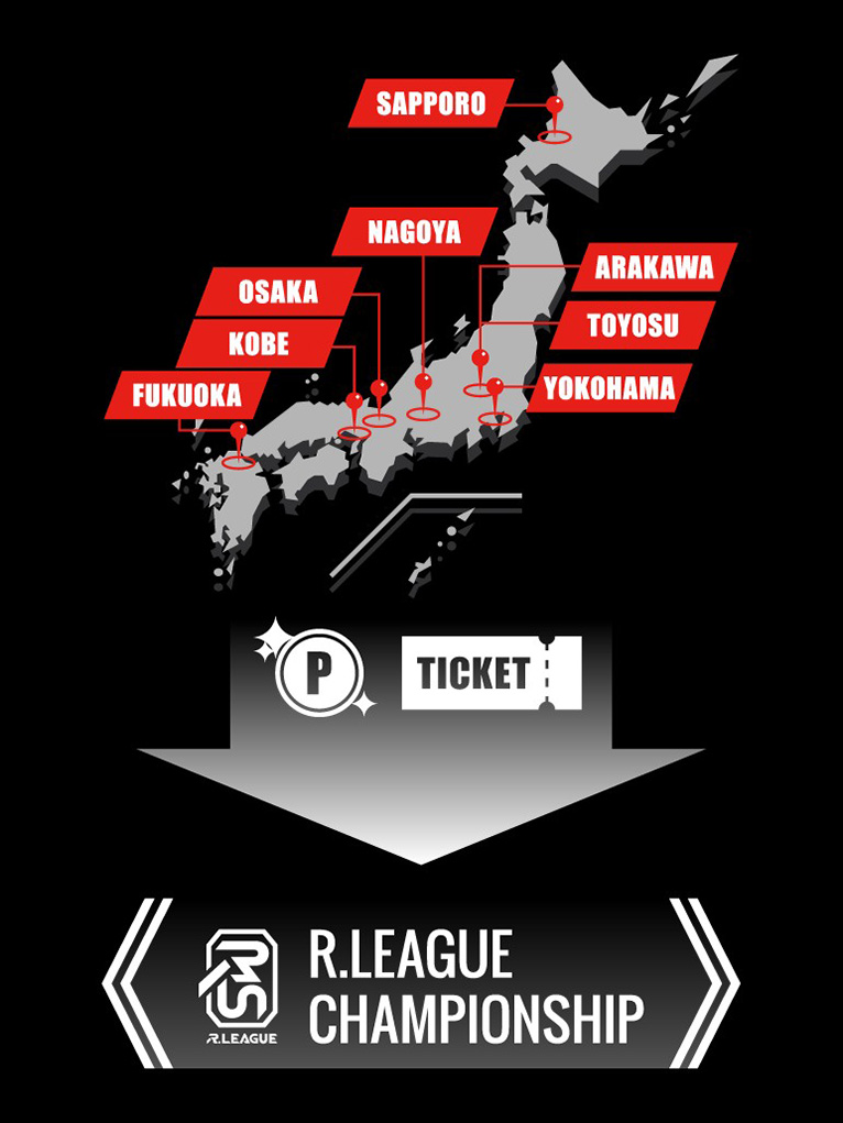 日本初のランニング・リーグ「R.LEAGUE」が2026年1月より始動。全国8都市の公式予選を起点に、2028年の決勝大会へ