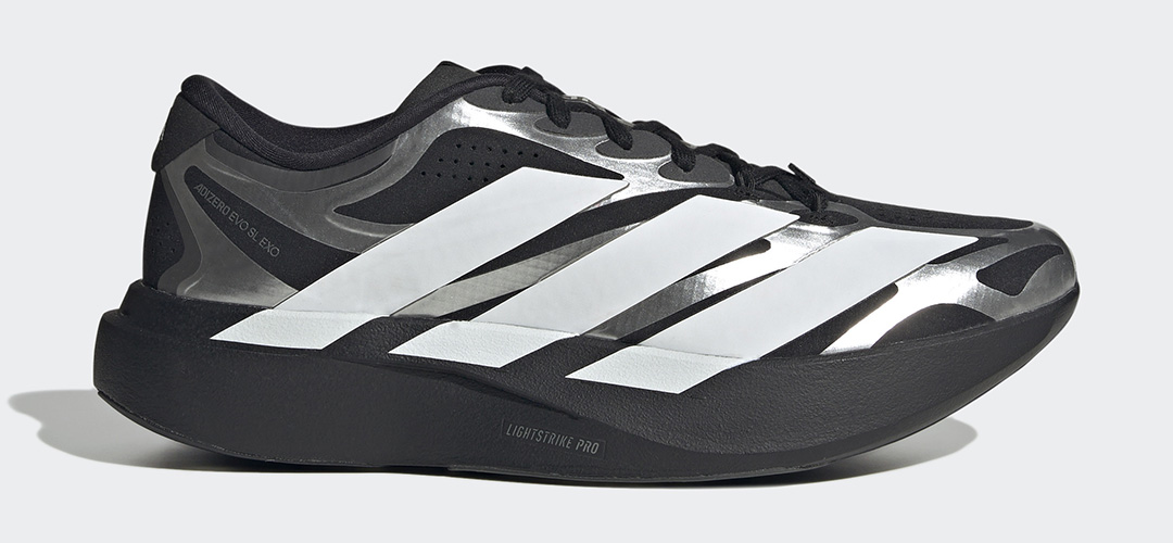 adidas＜アディダス＞より「ADIZERO EVO SL EXO」が2月26日より発売開始。東京マラソン EXPOでは、100gを切るブランド史上最軽量シューズを世界初披露