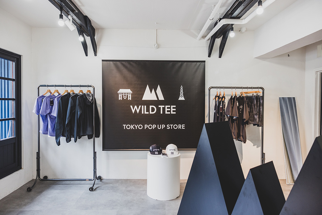 イタリア・ミラノ発のトレイルランニングブランドWILD TEE<ワイルド ティー〉が日本初のPOP UP STOREを原宿で開催中。3月2日(月)までの期間限定