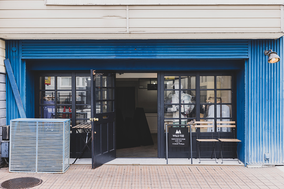 イタリア・ミラノ発のトレイルランニングブランドWILD TEE<ワイルド ティー〉が日本初のPOP UP STOREを原宿で開催中。3月2日(月)までの期間限定