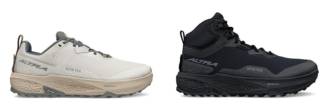 ALTRA＜アルトラ＞から、軽さ・クッション・フィット感に定評のある「TIMP 6」の防水モデルが登場。ロー&ミッドを同時発売！