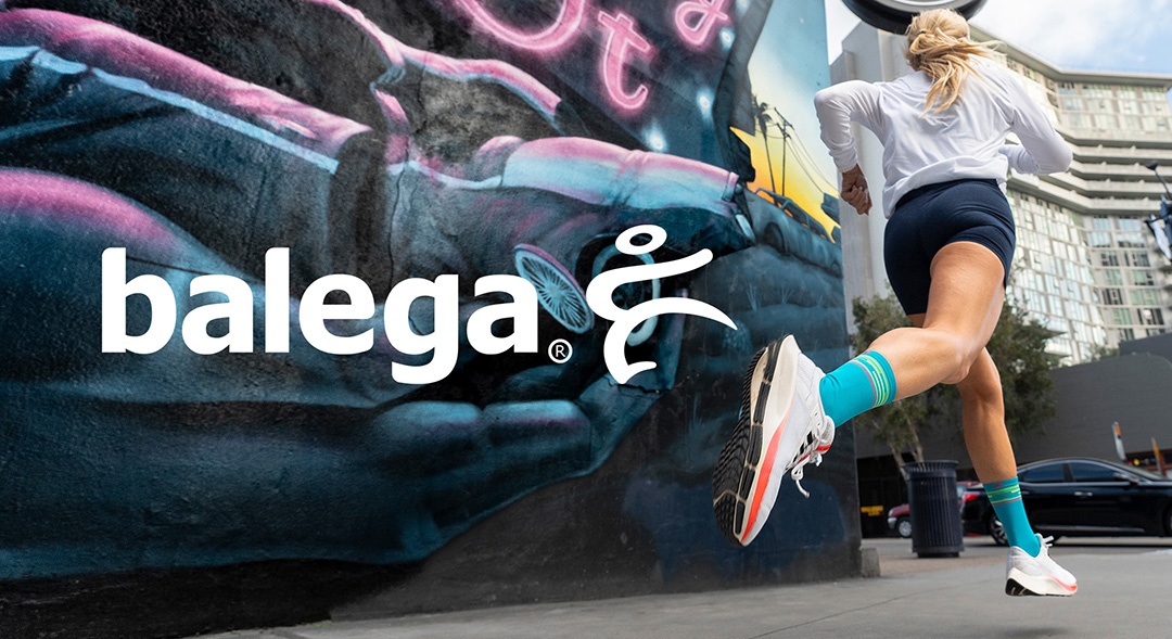 ランナーの声から生まれた、履き心地を追求した高機能ランニングソックス。balega<バレーガ>が日本初登場