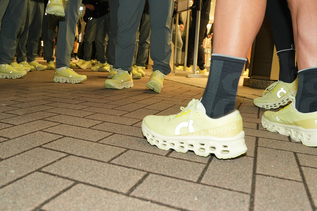 On<オン>のCloudmonster 3を体感すべく、メディア及びキーパーソンがOn Flagship Store Tokyo Ginzaに集結した!