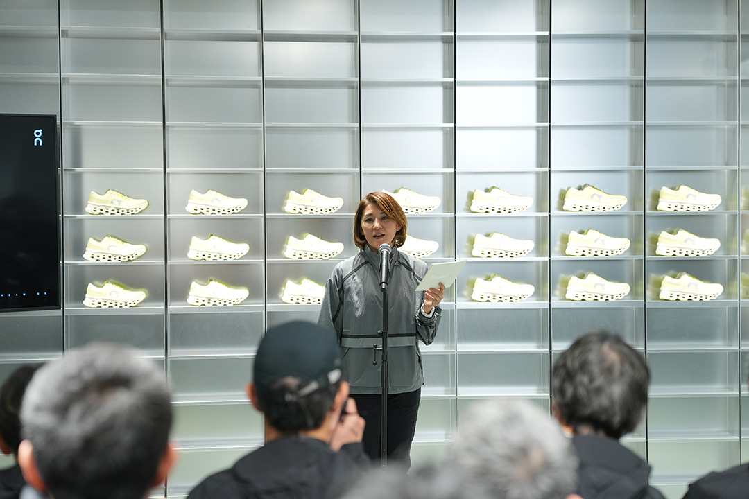 On<オン>のCloudmonster 3を体感すべく、メディア及びキーパーソンがOn Flagship Store Tokyo Ginzaに集結した!