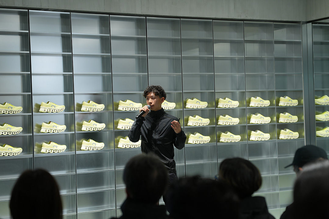 On<オン>のCloudmonster 3を体感すべく、メディア及びキーパーソンがOn Flagship Store Tokyo Ginzaに集結した!