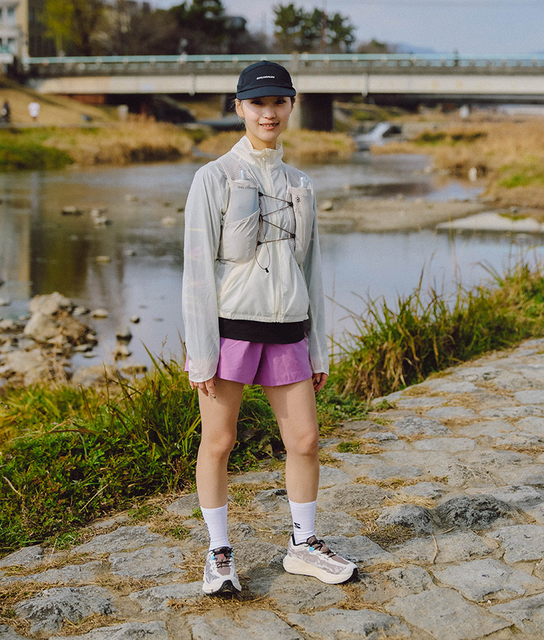 京都旅ランで活躍したサロモン「エアロ グライド 4 グラベル」の履き心地を実走レビュー！