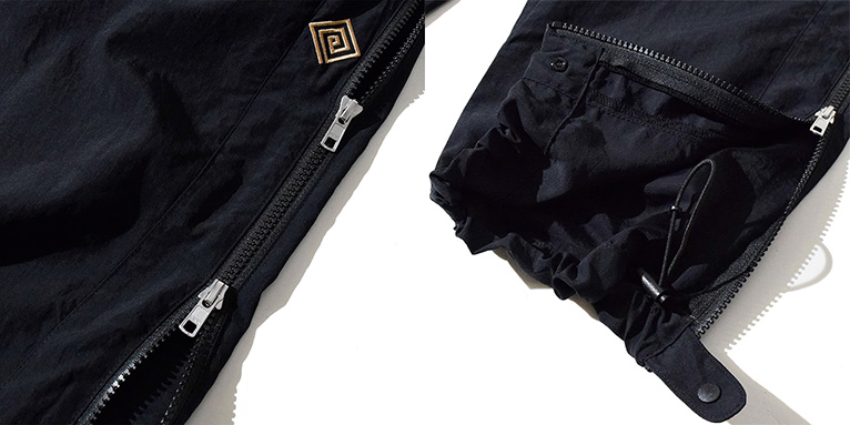 ELDORESOから、斬新なデザインのランニングパンツ「Fully Open Pants」が登場